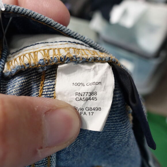 J CREW 100% COTTON DENIM CUT OFF SKIRT WOMENS SIZE 8 - Picture 6 of 6